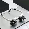 Magnifying Glass with LED Lighting and Adjustable Lenses