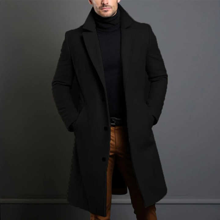 Men's Wool-like Coat – Timeless Style for Chilly Days