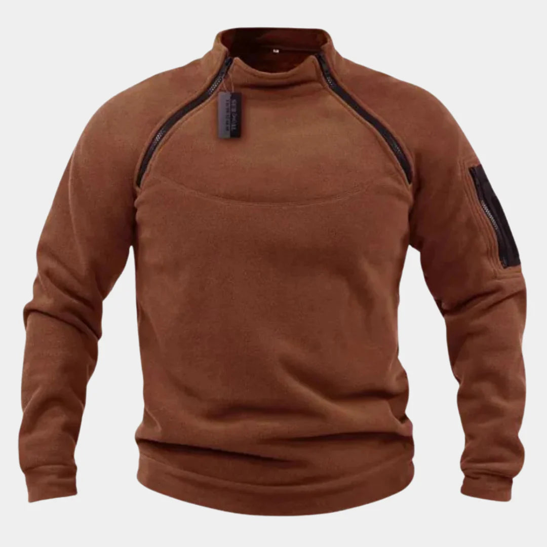 Versatile Stretch Sweater for Everyday Comfort