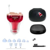 Invisible Digital Hearing Aid Powered by a Replaceable Button Battery