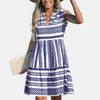 Formal Summer Midi Dress with Sequins