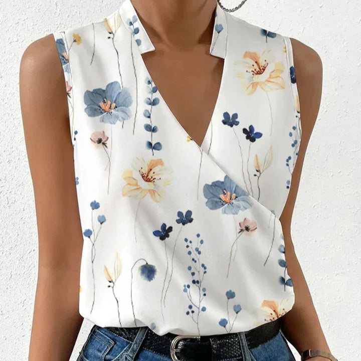 Chic Sleeveless Women's Top