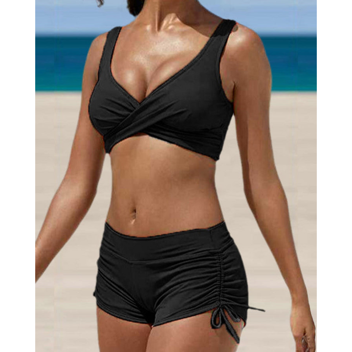 Isla – Women's Printed Two-Piece Swimsuit | Adjustable
