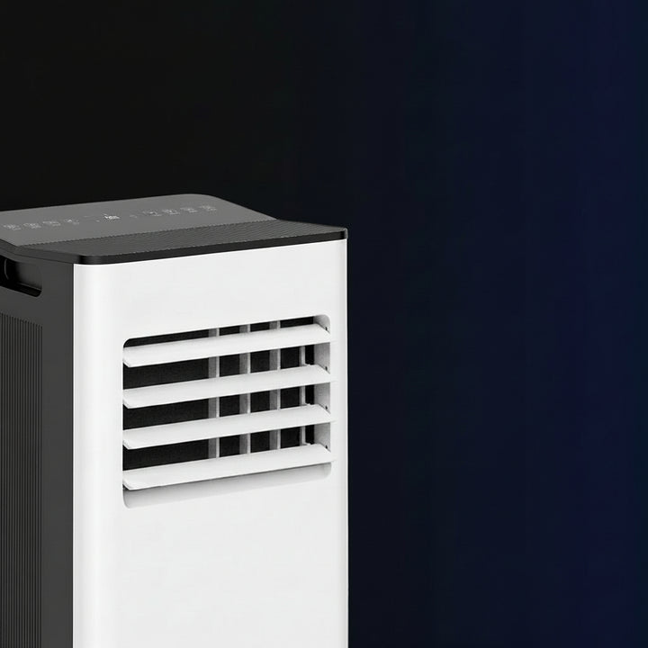 Mobiele Airconditioner KIMO – 9000 BTU, Wit/Zwart
