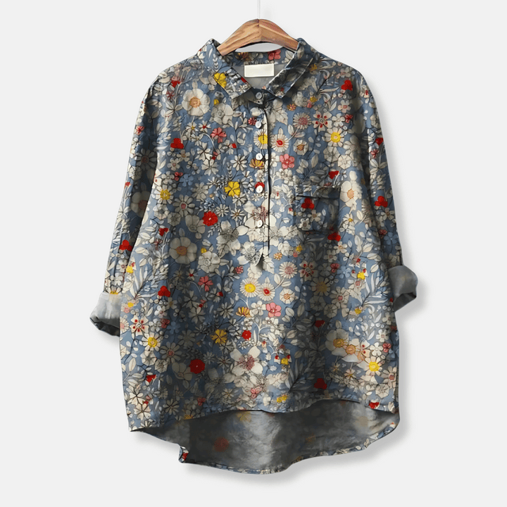 Women’s Loose Fit Long Blouse