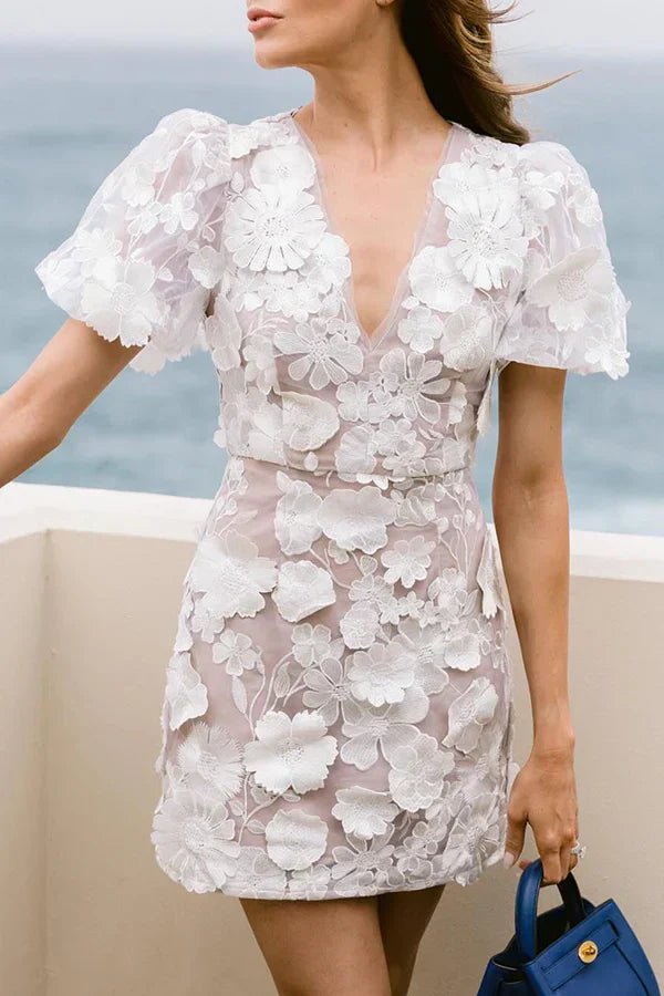 Women's Floral Mini Dress