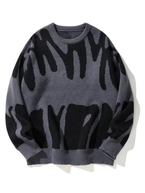 Casual Knit Pullover with Soft Texture and Modern Fit