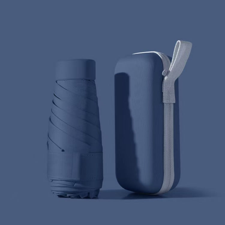 Compact Travel Umbrella And Case
