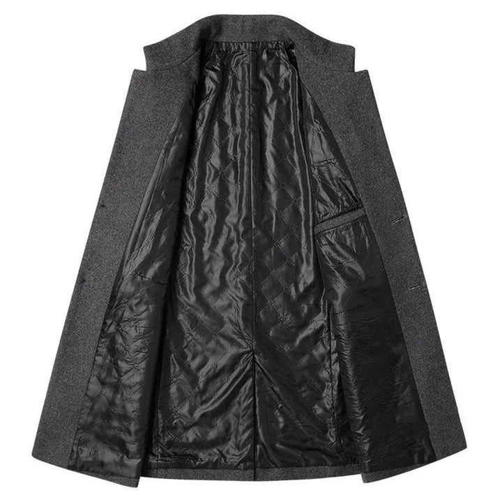 Alexander – Long Formal Men’s Coat with Timeless Elegance