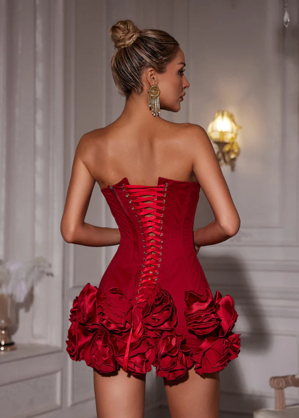 Women's Corset Mini Dress