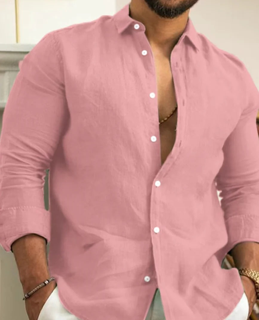 Men's Linen Shirt – Timeless Comfort for Warm-Weather Days