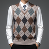 Sleeveless V-Neck Sweater