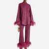 Opulent Feather Loungewear