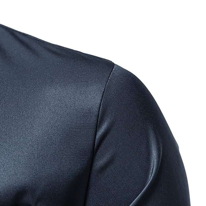 Refined Plaid Detail Shirt