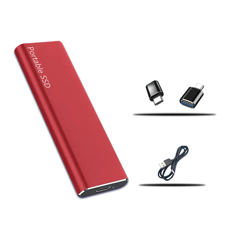 Ultra-Portable External Hard Drive 4TB USB-C – Durable Data Storage