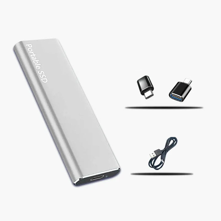 Ultra-Portable External Hard Drive 4TB USB-C – Durable Data Storage