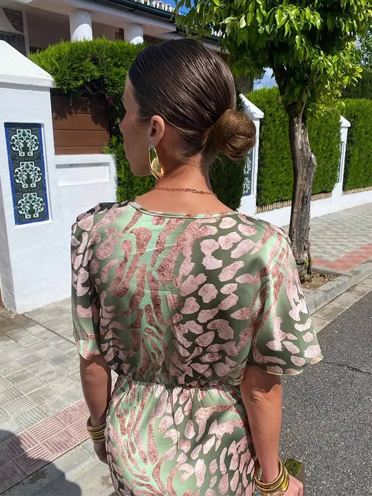 Women's Elegant Wrap Dress Timeless & Flattering
