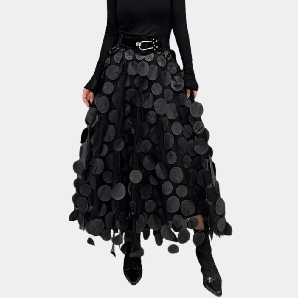 Statement Dot Skirt