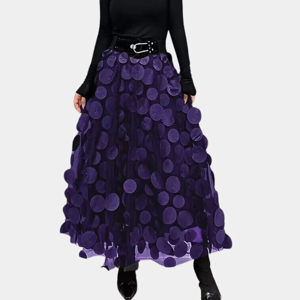 Statement Dot Skirt
