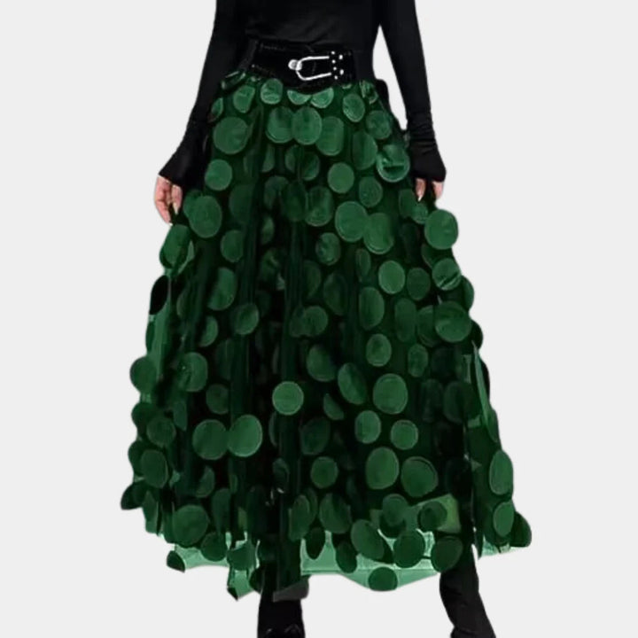 Statement Dot Skirt