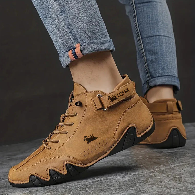Comfortable Designed for balance Leather Walking Shoes