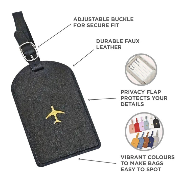 Leather Custom Luggage Tag