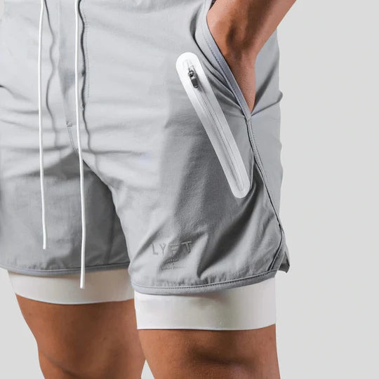 2-in-1 Sports Pants for Men Versatile Performance for Every Workout