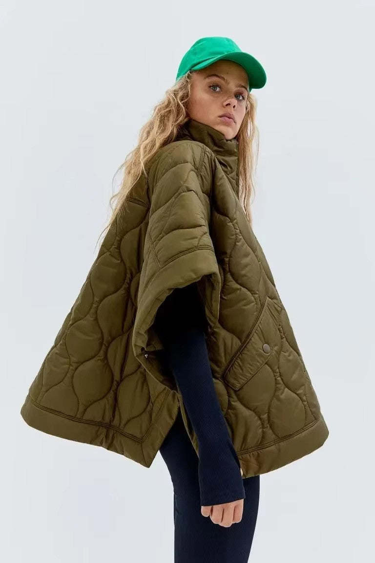 Versatile Women's Short-Sleeve Coat