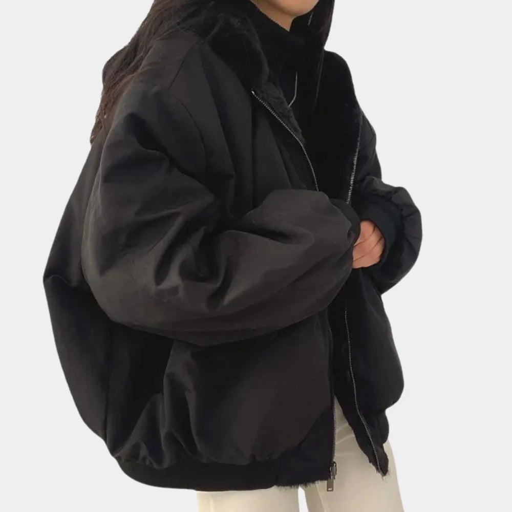2-in-1 Women's Winter Coat with Hood Versatile Warmth and Style for Cold Weather