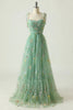 Embroidered Tulle Ball Gown