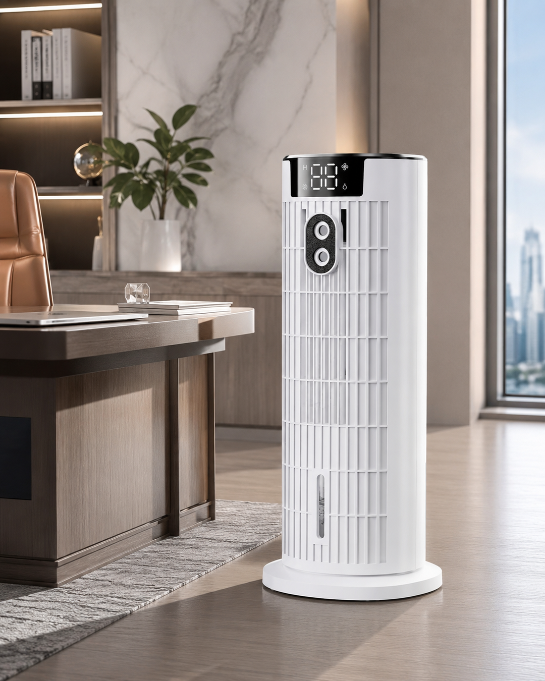 Portable 4-in-1 Room Cooler with Remote Control and Timer