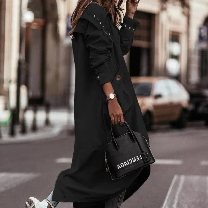 Women’s Trench Coat with Hood