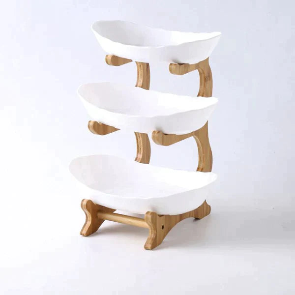 Tier Fruit Stand Serving Tray
