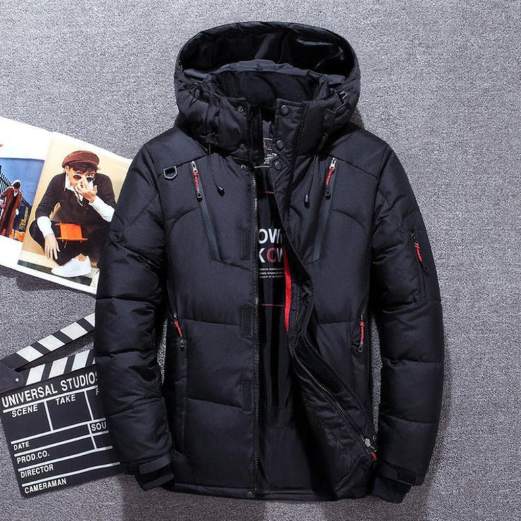 Men’s Insulated Jacket with Hood