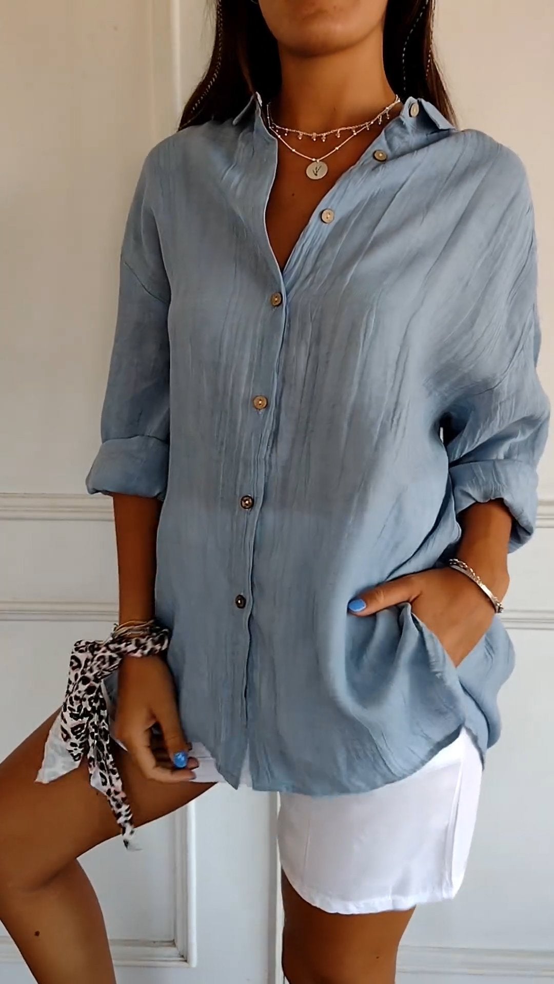 Carina – Button Down Shirt for women