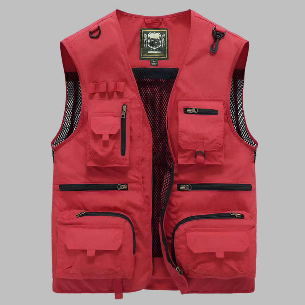 Multi‑Pocket Summer Vest