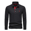 Long-Sleeved Polo Shirt for Men